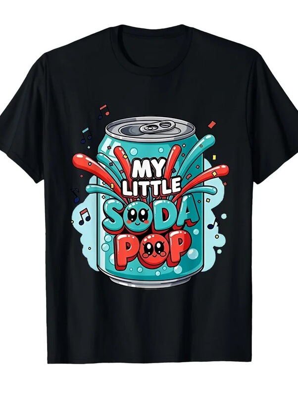 Korean Pop Music Korean Anime T-Shirt Rap Hip Hop Girl Clothes Gift Cute Saying T-Shirt Children's Top