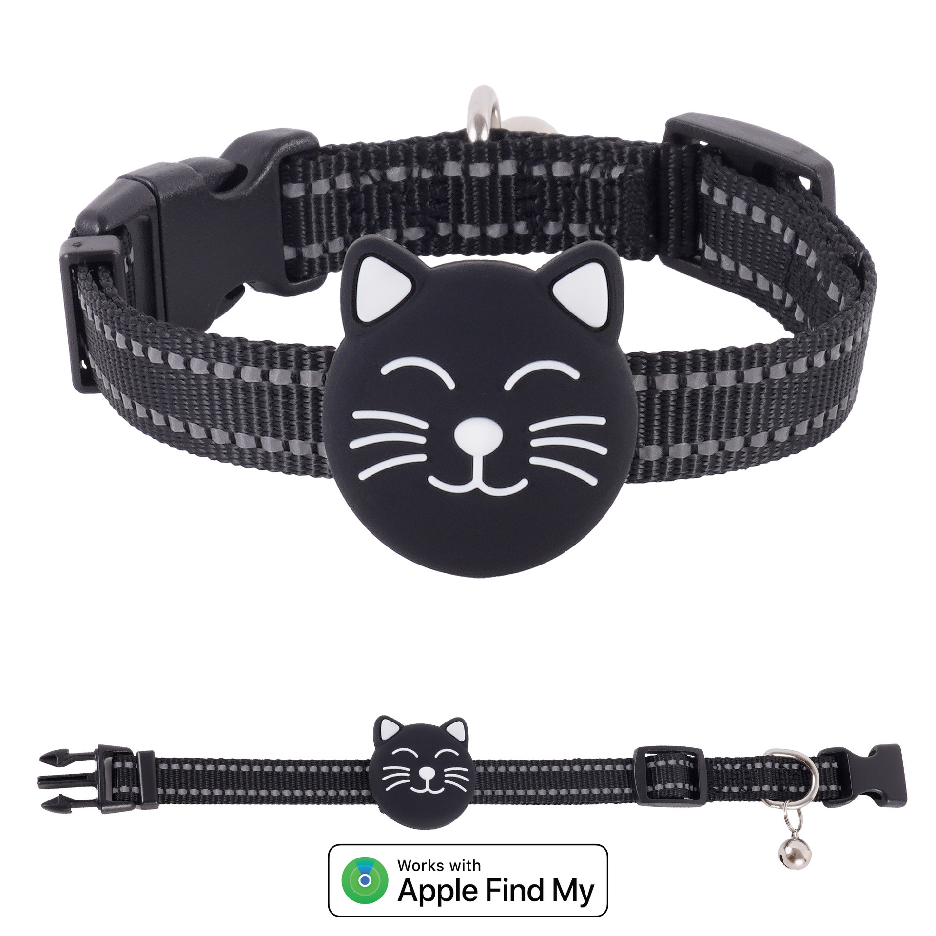 F22 Apple locator + collar black