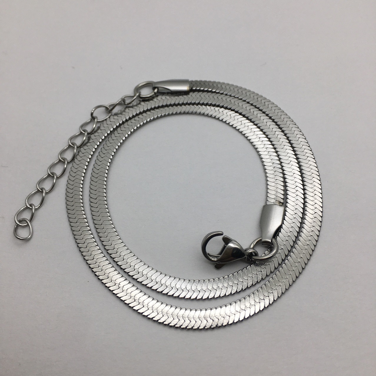 Fashion Solid Color Titanium Steel Plating Necklace 1 Piece