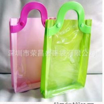 广州PVC发饰袋饰品袋礼品袋假发袋礼品手提袋礼品包装袋饰品包装