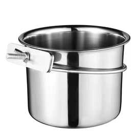 鹦鹉用不锈钢食杯，鸟用食盒