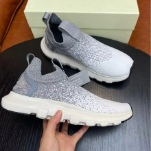 新款跨境男鞋2024爆款运动鞋透气网面高端名牌一脚蹬百搭休闲男鞋