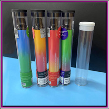厂家供应 带盖子配套PC电子烟雾化器包装管 高透明PC塑料包装管