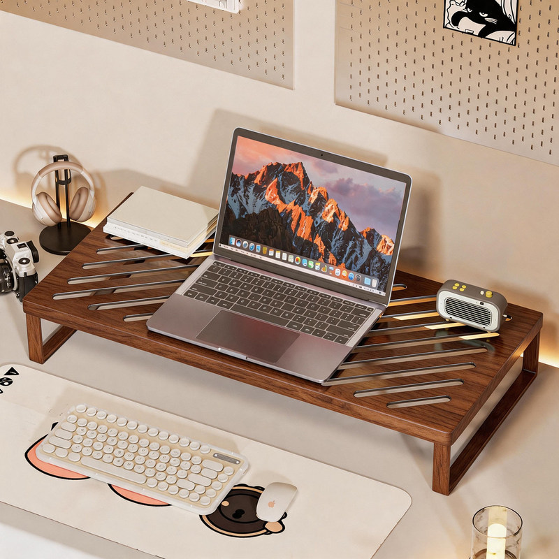 Laptop Folding Stand Dormitory Hollow Cooling Rack Monitor Riser Desktop Base Storage Rack Laptop Folding Stand Dormitory Hollow Cooling Rack Monitor Riser Desktop Base Storage Rack