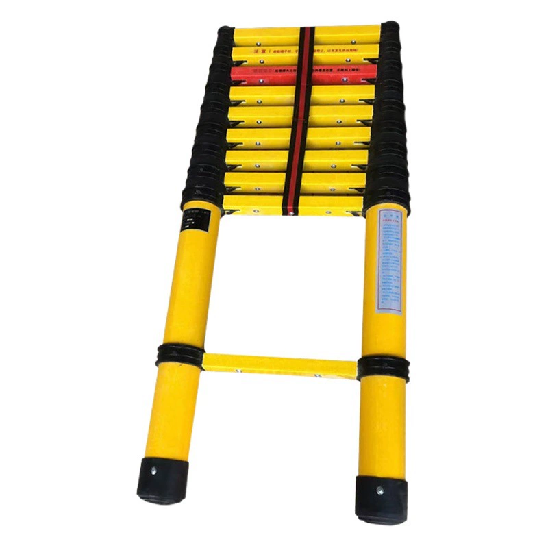 Телескопическая лестница, электроизолированная лестница для электриков, лестница из стекловолокна, телескопическая лестница, складная бамбуковая лестница.