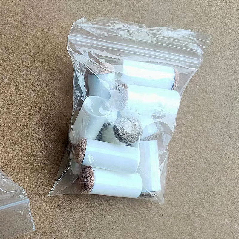 Tubo de nylon de cuero cubierta de la cabeza de billar varilla de cuero cubierta de la cabeza de la pistola tapa de billar Accesorios marrón azul Pini