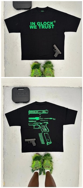 X1 green letters (black)