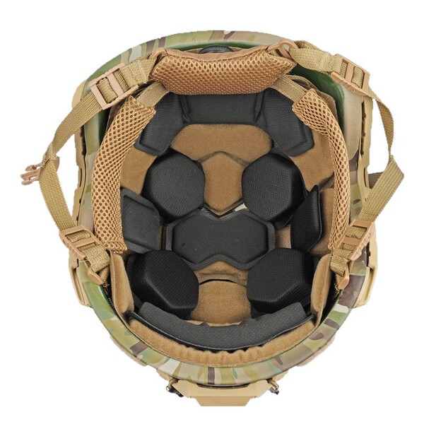 FAST SF PE material bulletproof helmet Multicam camouflage high…