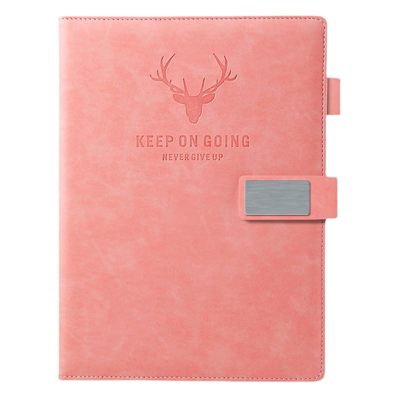 Bloqueo de cuaderno LOGO personalizado a5 cuaderno grueso cuaderno de alto valor de mano cuaderno de notas de negocios caja de regalo set al por mayor