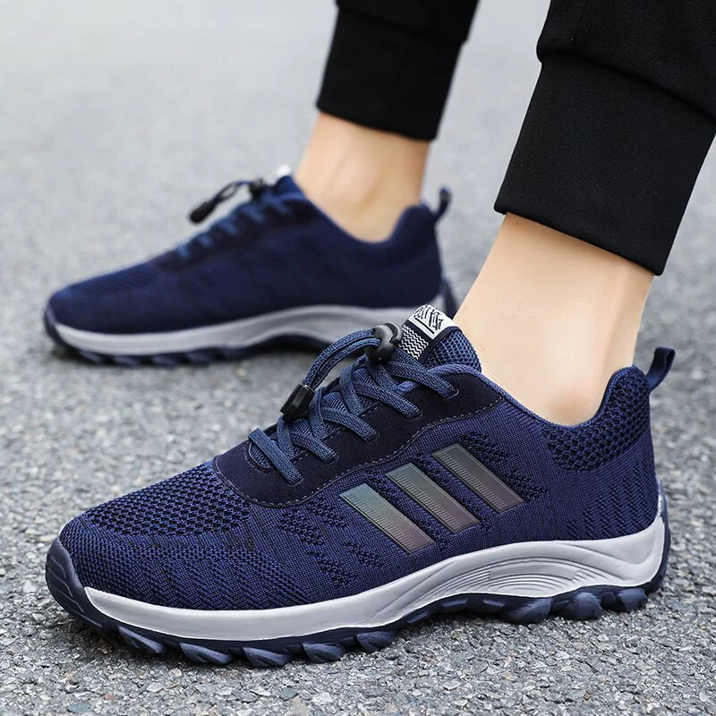 Опуская осень новая легкая пожилая обувь мягкая подошва кроссовки модная мама обувь папа повседневная обувь пара девушка