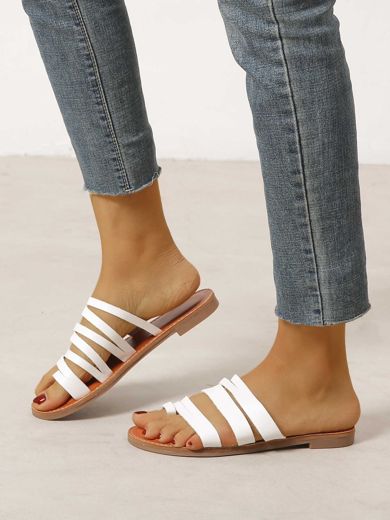 sandals lightweight beach shoes spot plum slippers _voghion.com