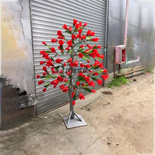 仿真木棉花树人造假树装饰酒店商场餐馆庭院别墅布景道具摆件