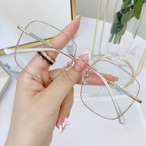 Starlight Pure Desire Color-Changing Sunglasses, Stylish and Fashionable, Equipped with Prescription Reading Glasses, Frameless Pure Desire Reading Glasses