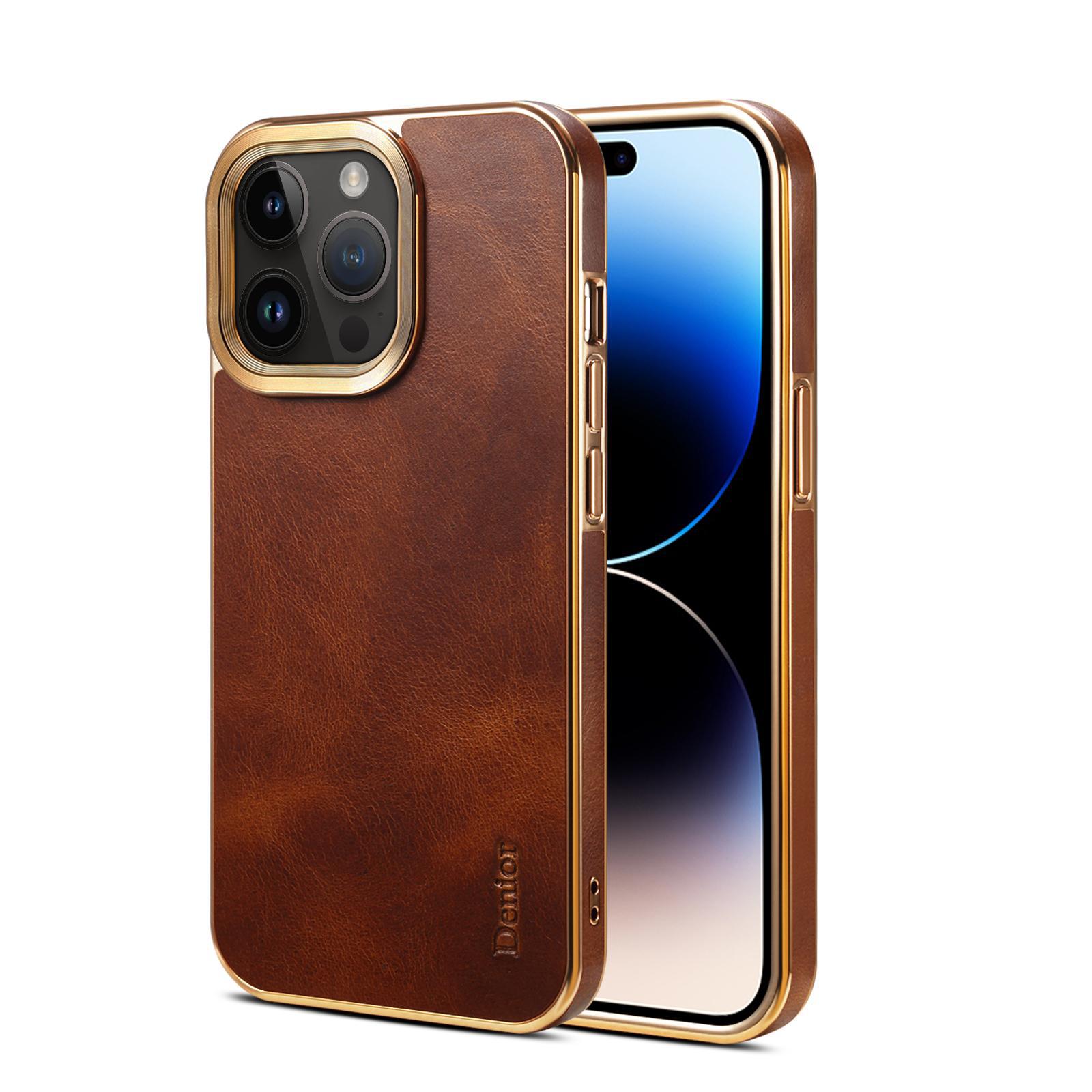 Ốp lưng da dầu iPhone 15 Pro Max kèm giá đỡ và túi đựng thẻ phong cách doanh nhân — [Da bò sáp dầu da đen] ◆ Quy trình mạ điện, [Da bò sáp dầu da xanh] ◆ Quy trình mạ điện, [Da bò sáp dầu da nâu] ◆ Quy trình mạ điện, [Da bò sáp dầu đỏ tía] ◆ Quy trình mạ điện chi tiết 25