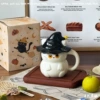 Маленький белый кот, подарочная коробка