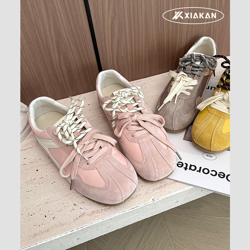 La marea no es sur ~ Forrest Gump, primavera de 2025, nuevo estilo, zapatos casuales retro, zapatos deportivos de entrenamiento moral, zapatos de mujer