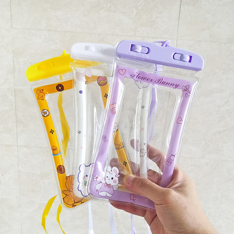 バッグの携帯電話の防水袋はタッチパネルで泳ぐことができます。|undefined