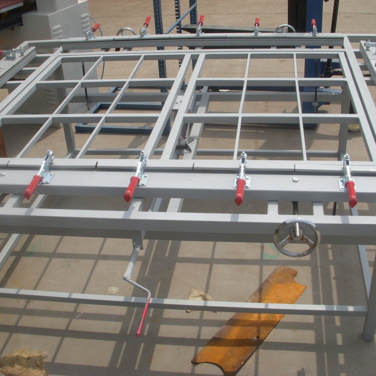 手动简易式单夹头绷网机拉网机 绷网机拉网夹头高精密丝网张网机