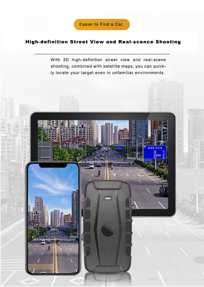 Tk918 2g Gps Locator Car Alarm Car Tracker 2W Mah Electric