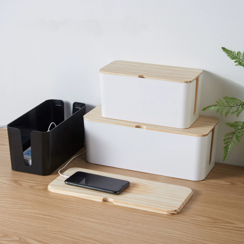 Storage box, wooden charger, table power cable, generating electricity