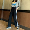 Autumn comfortable trousers, internet celebrity, fitted, loose straight fit