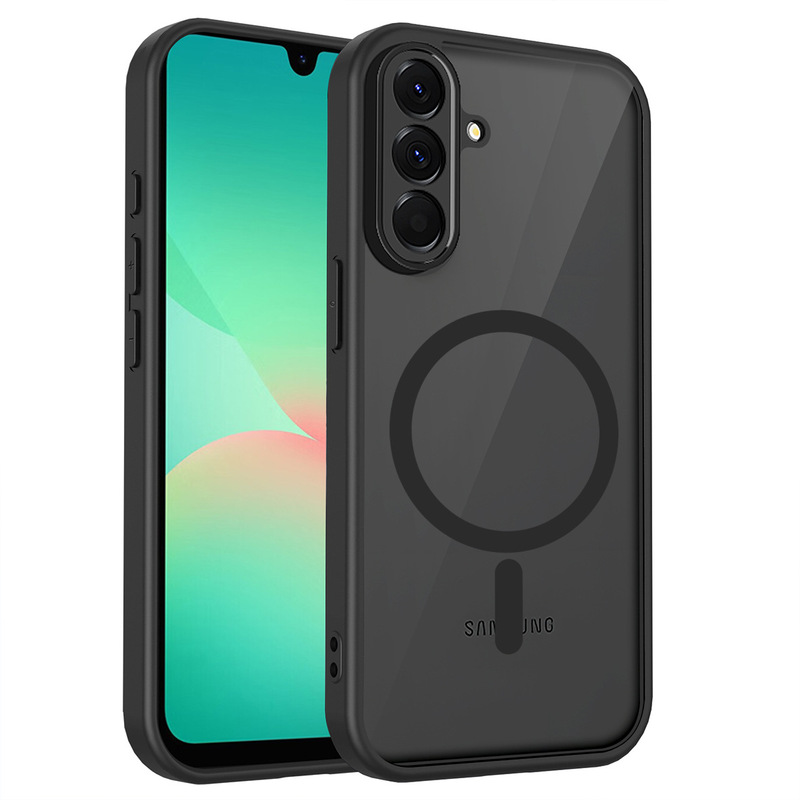 Skin-Feel Magnetic Suction Case Suitable for Samsung A27 Phone Case A37 High-End Feel A36 Matte A56 Anti-Drop A07 Protective Case A57