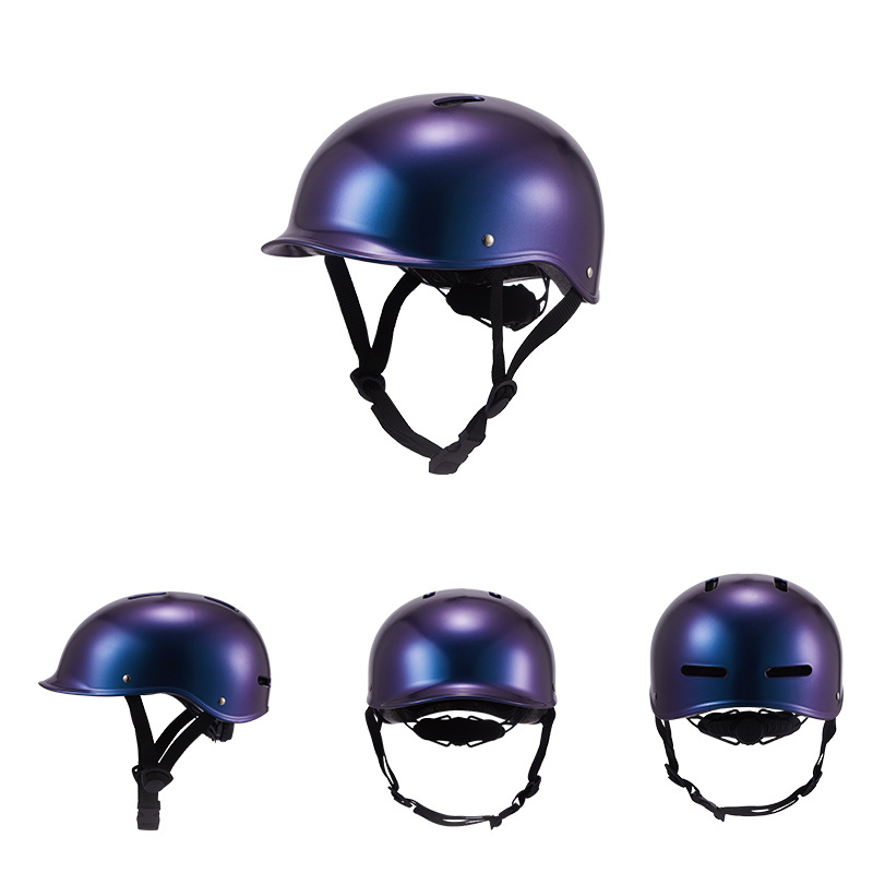 Factory direct children's roller skating skateboard skating rock climbing rocking bike helmet anti-fall protective protective cap