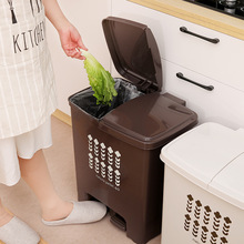 HEIWA-KOGYO日本环保踏板分格 分类垃圾桶脚踏 垃圾分类 多功能