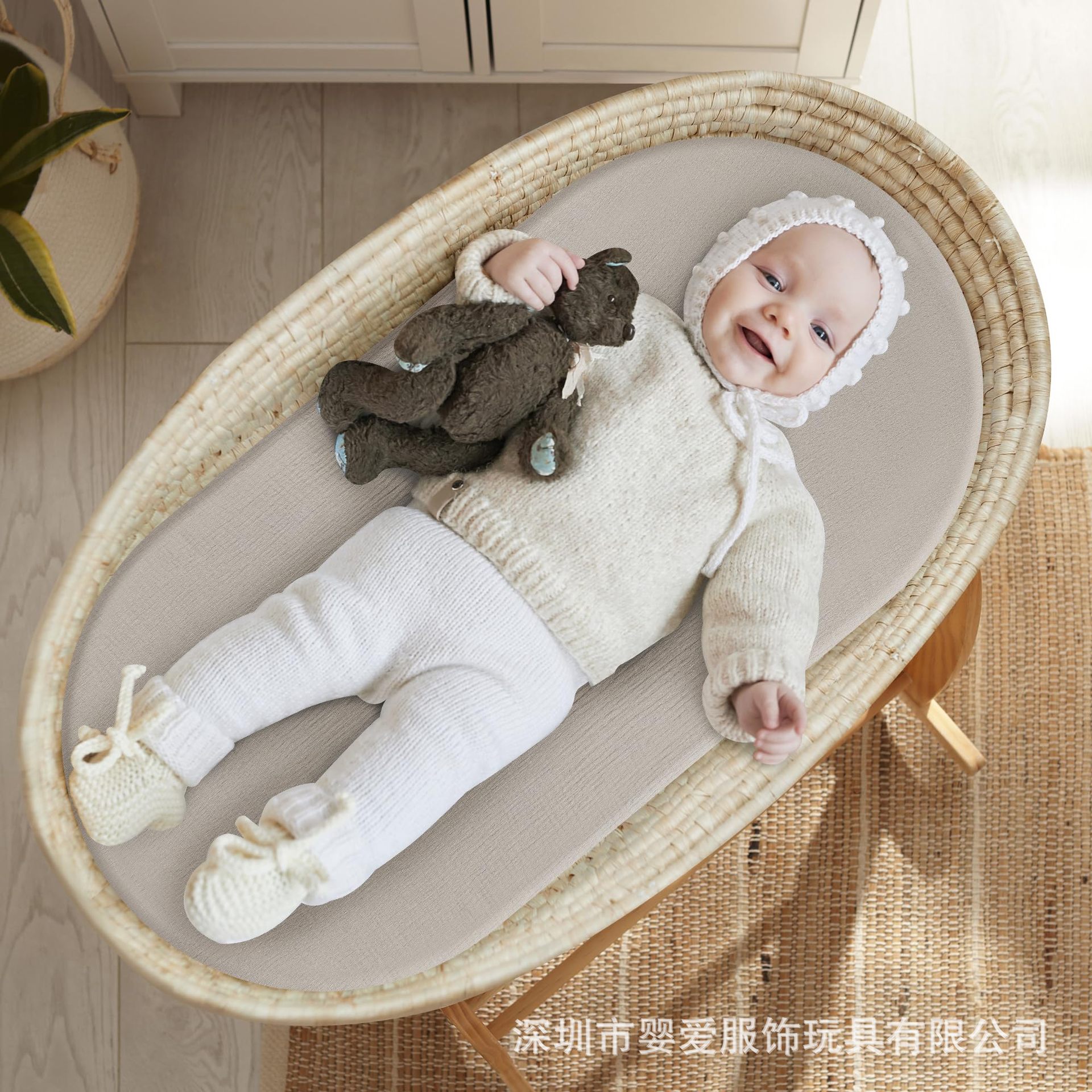 Children's set, cradle, sheet, Amazon, 3 pieces, increased thickness
