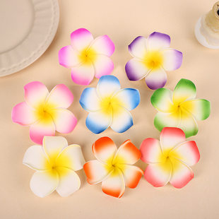 (Cross-border trading), realistic hair accessory, beach hairgrip, decorative flowers, beach style, DIY