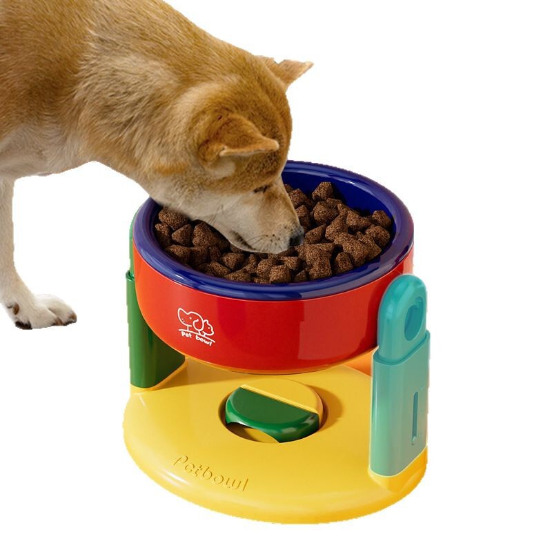 吸盤ペット碗の昇降は調節できます。猫と犬は通用して頚椎の水碗を保護します。|undefined