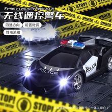 警车越野车模型仿真遥控小汽车灯光男孩玩具儿童工厂批发六一礼物