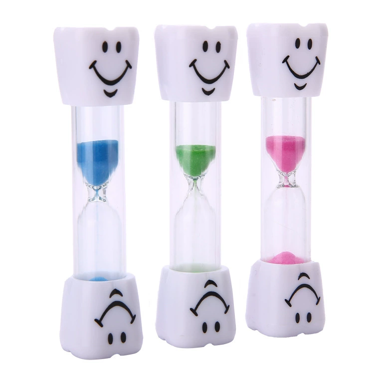 Plastic toy, hourglass, timer, wholesale, Birthday gift
