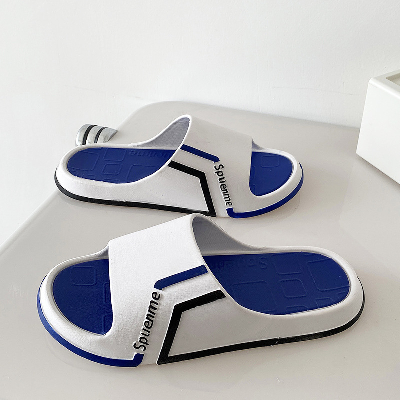 男士拖鞋夏季厚底防滑耐磨家居家用室內浴室戶外時尚潮流外穿涼拖