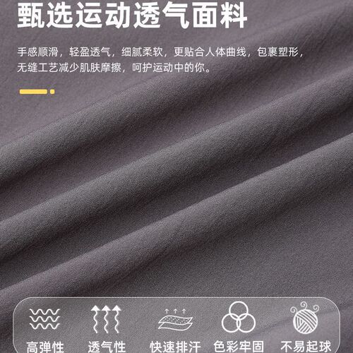 Men's sports trousers spring and autumn thin running fitness training leggings men's casual loose breathable quick-drying trousers