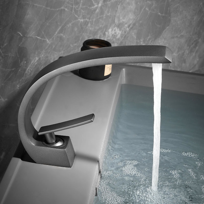 Todo el cobre lavabo grifo frío y caliente oro baño arte de un solo agujero lavabo lavabo lavabo lavabo comercio exterior