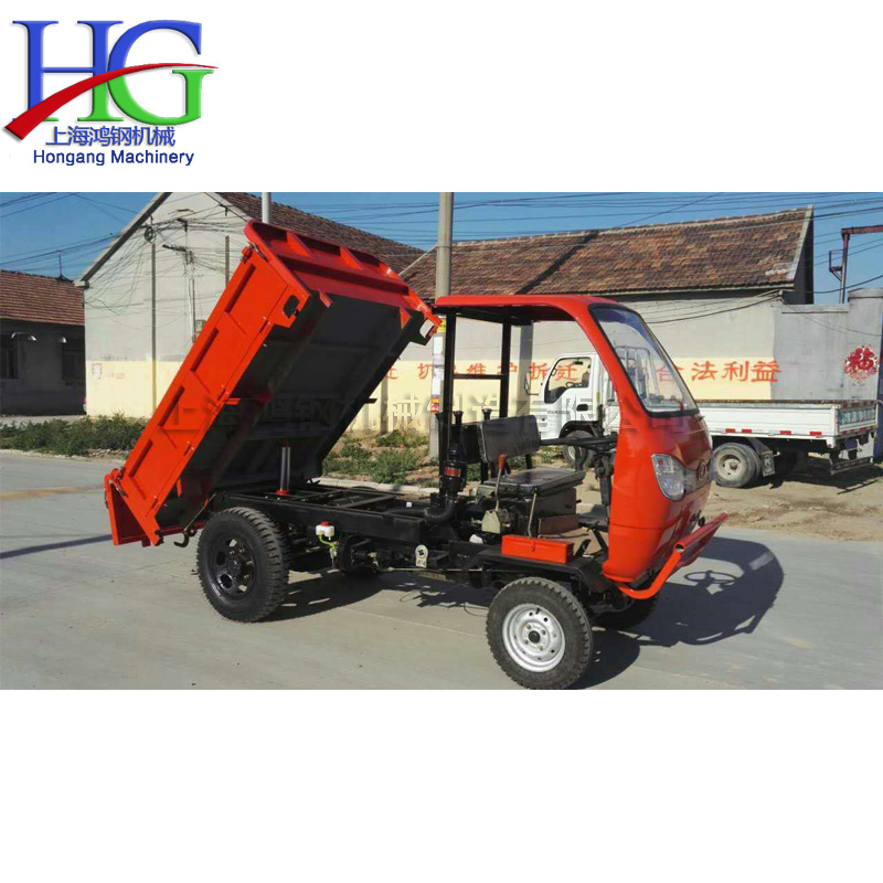 工程小四轮 柴油矿用拉煤四轮车 道路施工拉混凝土运输装载车