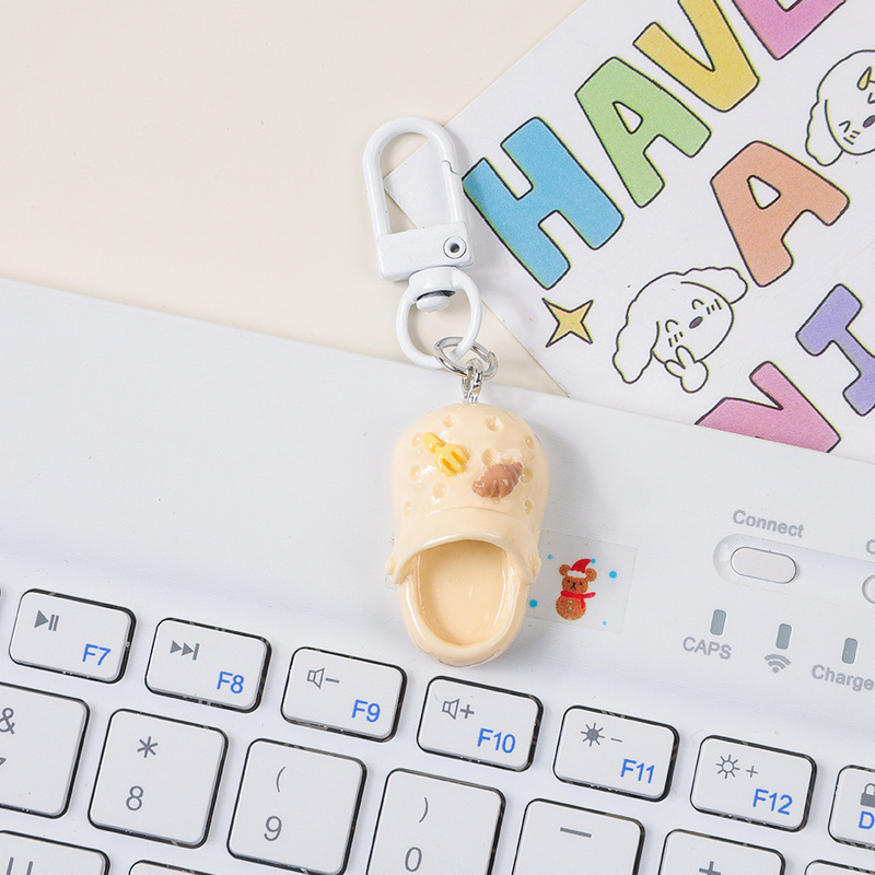 カラフルなバックル I78Móc khoác カラフルな下駄キーホルダーかわいいジュエリーペンダント diy アクセサリー|undefined