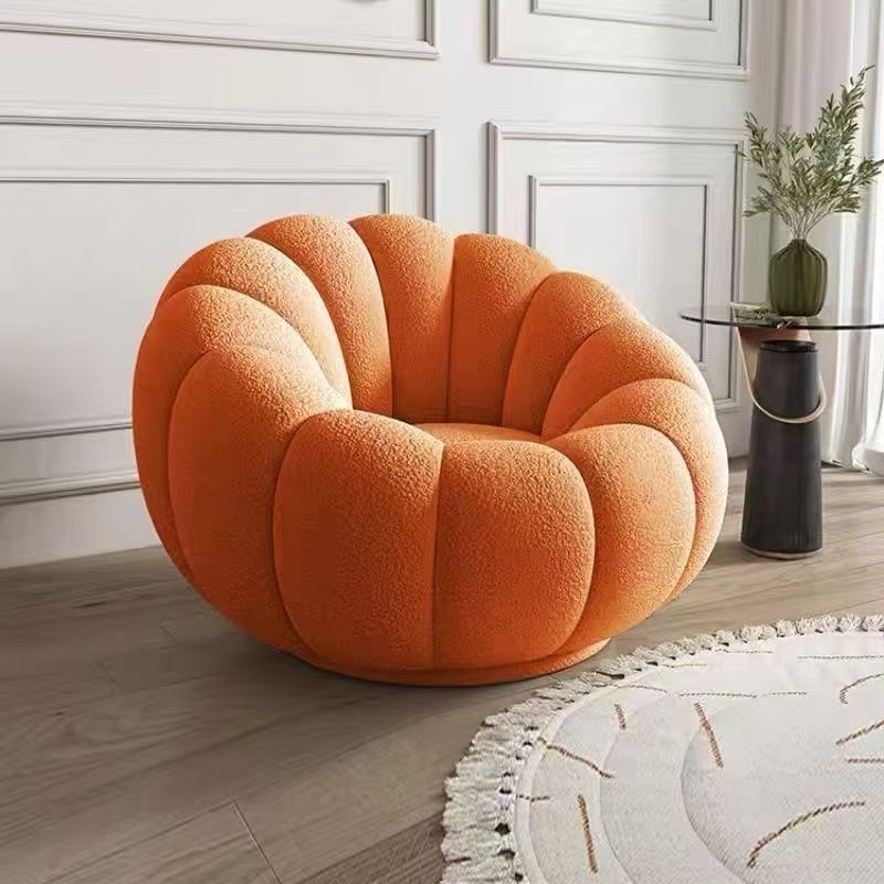 Diseñadores nórdicos de lujo ligero sillas casuales individuales, balcón del dormitorio de la Sala de estar, recepción simple, zona de descanso, sofás y sillas perezosas
