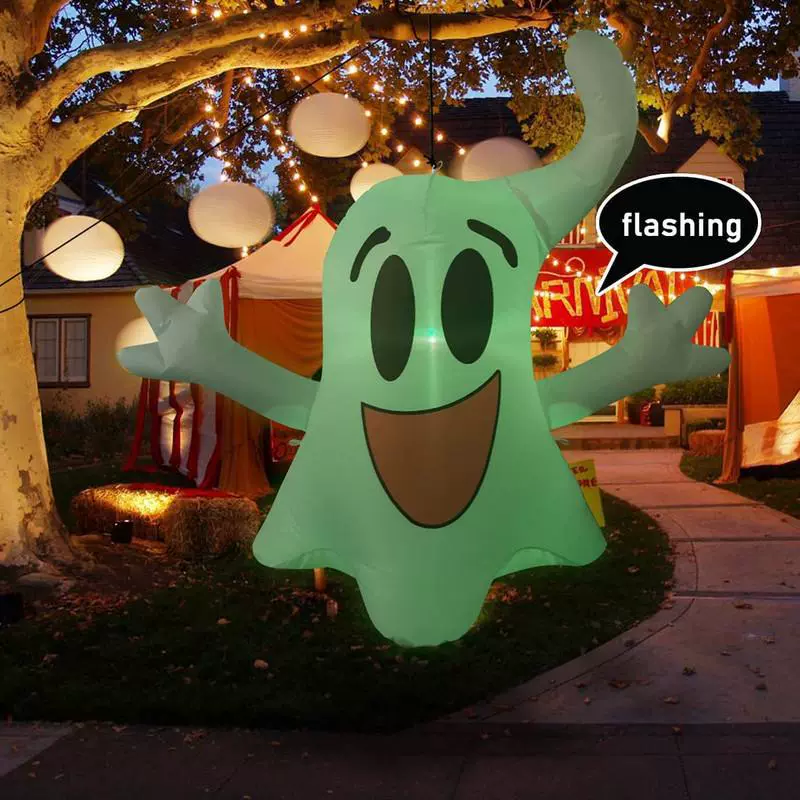 Новый ПВХ надувной реквизит для украшения Хэллоуина оптовый фестиваль призраков на открытом воздухе макет площадки реквизит