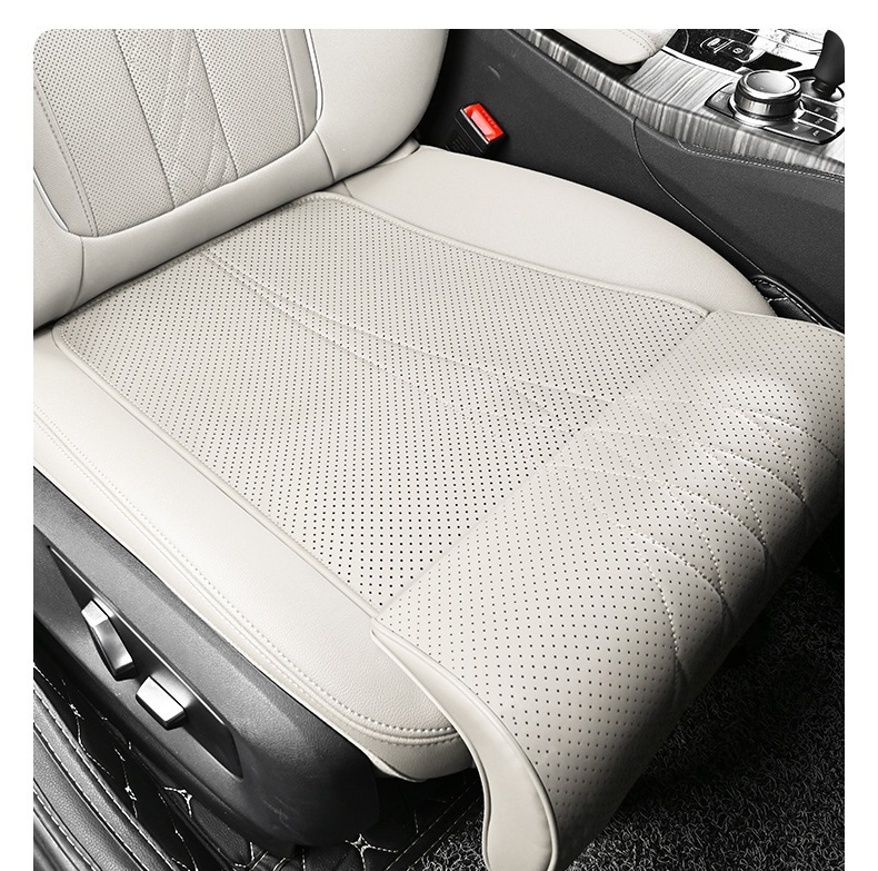 New car seat extended footrest and leg support to relieve discomfort during long drives, essential for both driver and passenger