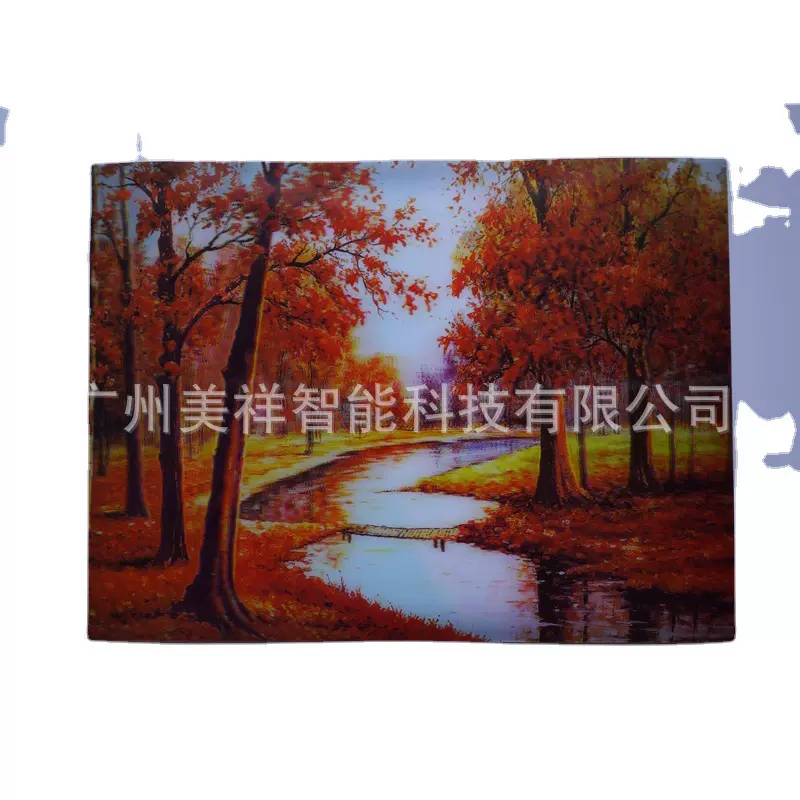 30x40裸眼3D光栅画三维高清5d立体画动感变幻水晶画客厅卧室壁画