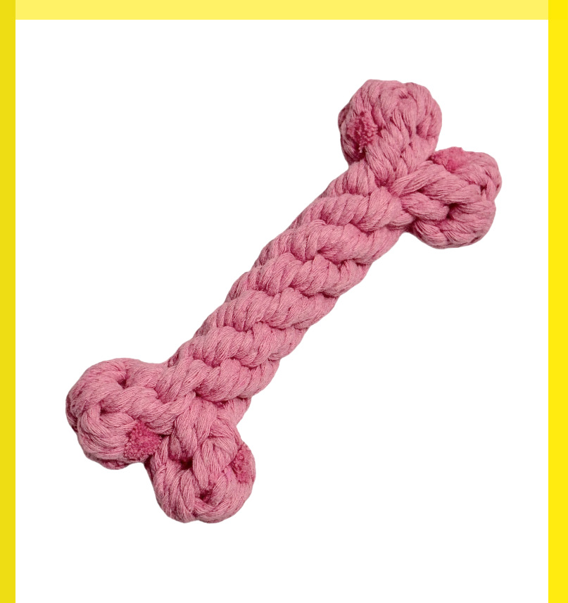 Cotton rope bone [15cm]