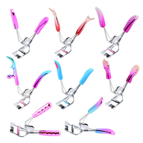 Eyelash curler false eyelash clip wide-angle soaring natural curl stainless steel eyelash curler a large number of in stock