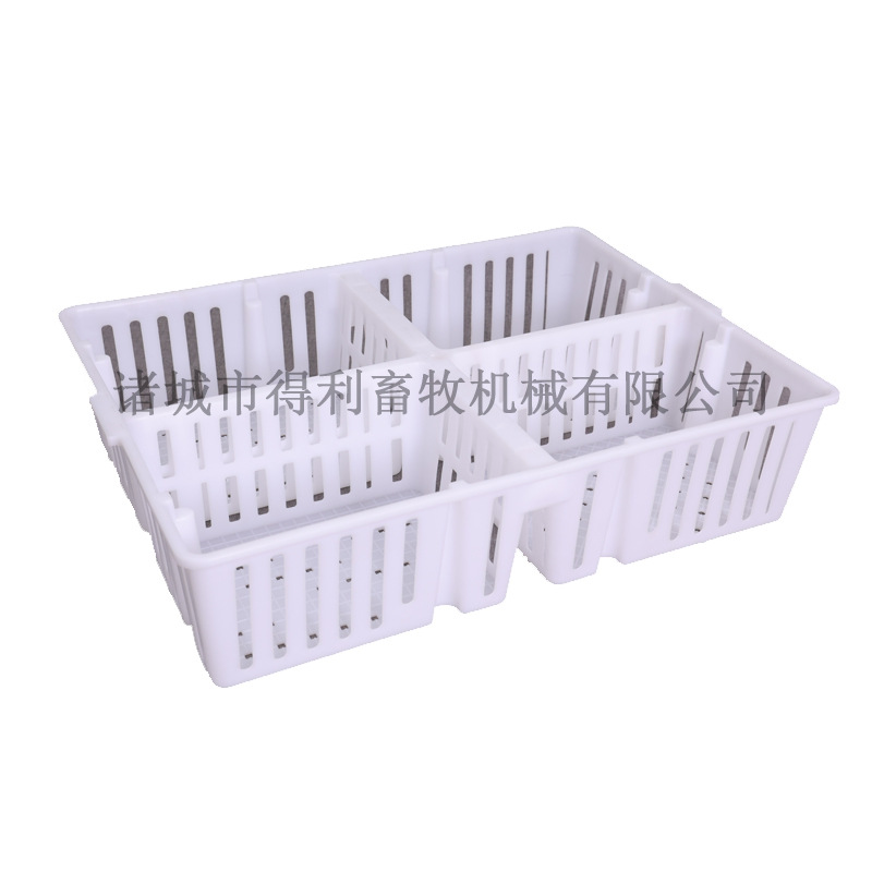 鸡苗箱 四格鸡苗箱 鸡苗周转筐 加高鸡苗筐现货批发