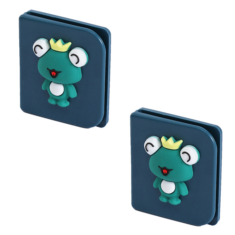 Clip de cortina de ducha de baño sin perforaciones de patente a prueba de viento a prueba de salpicaduras Cortina de ducha clip fijo Cortina de ducha Clip 2 paquete