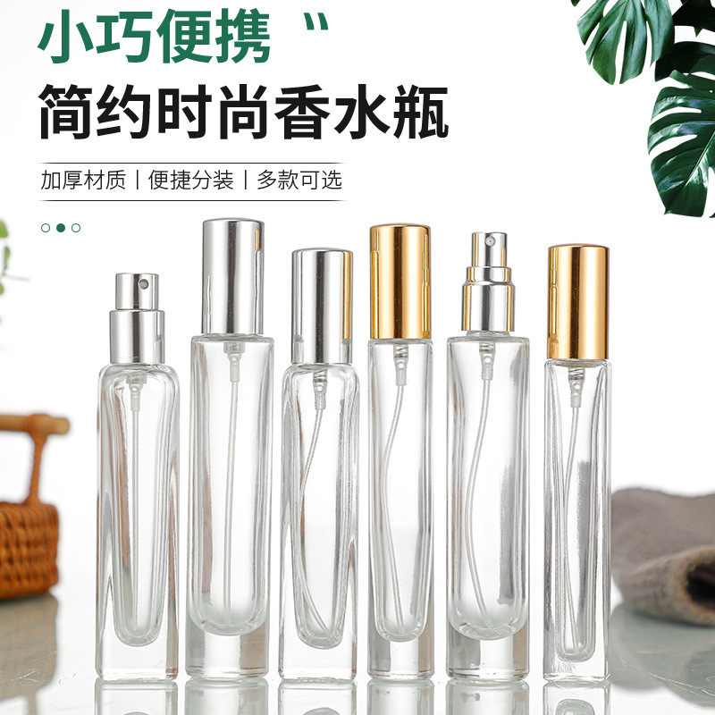 现货圆形10ml15m20ml30ml香水喷雾玻璃瓶Perfume spray bottle
