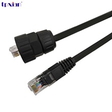 ���Ʒ�ˮRJ45�B�Ӿ� ����ǧ�׾W�� ��ˮ�ȼ�IP67 �L�ȿɰ��趨��