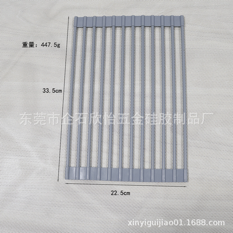 12 bar 42*24cm 모든 것을 포함하는 실리콘 드레인 랙