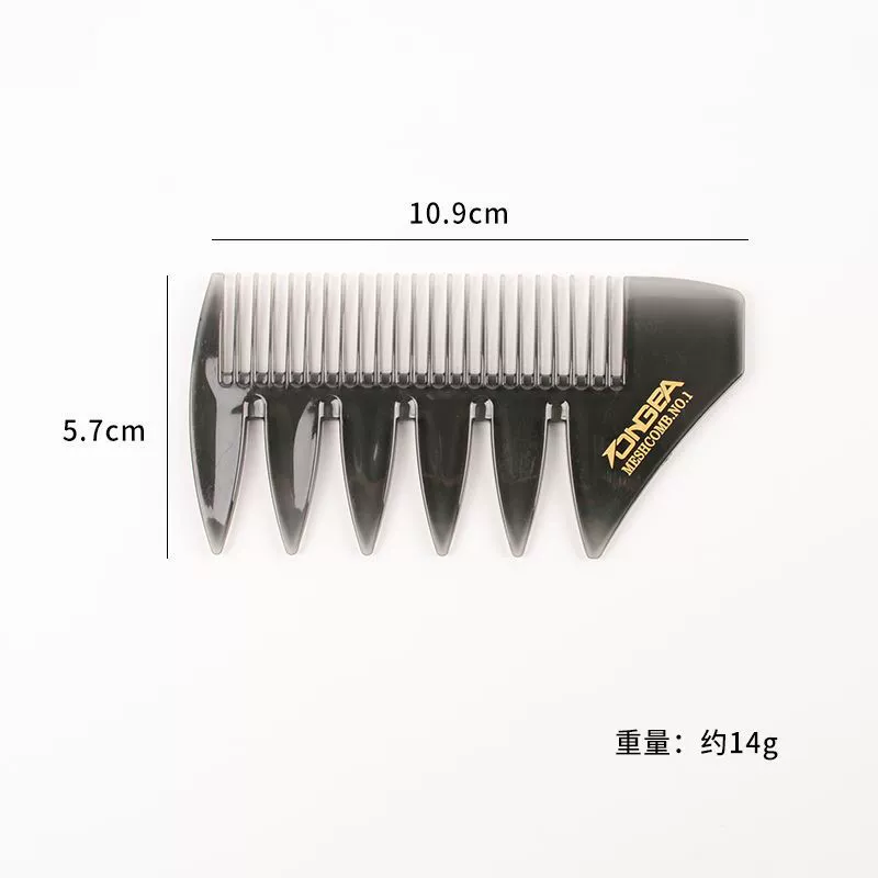 BARBER ретро масляная головка расчесывать новый образ головки партнера расчесанная широкая зубчатая расчесанная обратно расчесывать мужской
